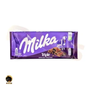 شکلات تریپل کاراملی milka