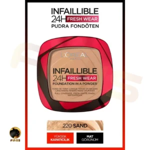 پنکیک صورت Infaillible 24H 220 Sable sand