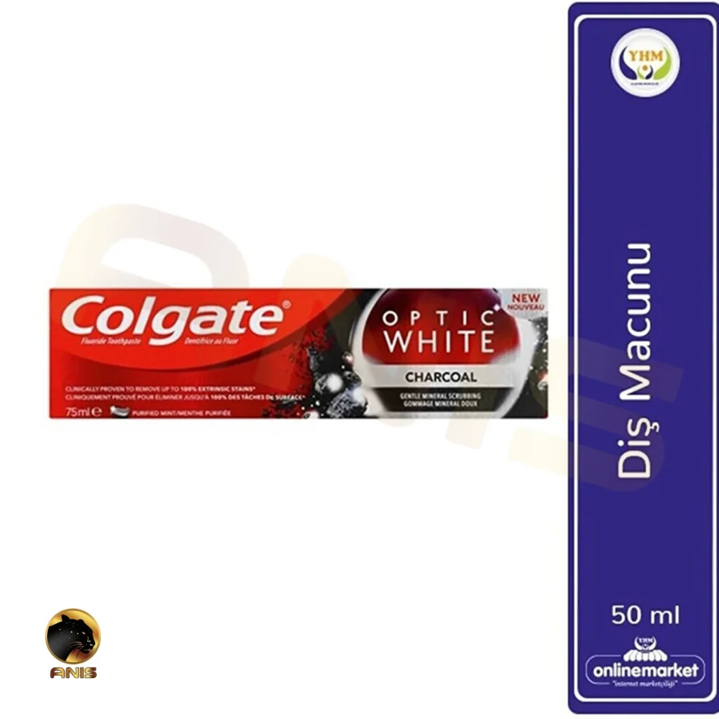 خمیر دندان Optic White charcoal