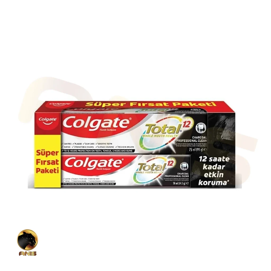 خمیر دندان total 12 کلگیت