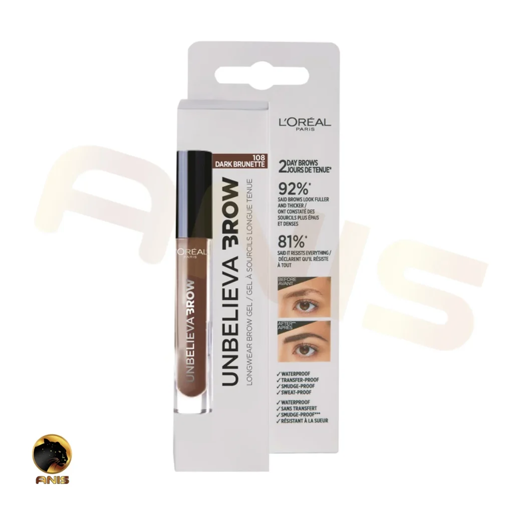ژل ابرو Unbelieva Brow Dark Brunette 108
