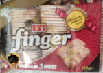 بیسکویت ETi finger فینگر اتی 450 گرم