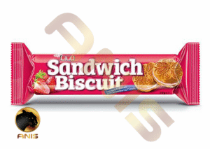 بیسکویت ETi مدل ساندویچی با طعم توت فرنگی