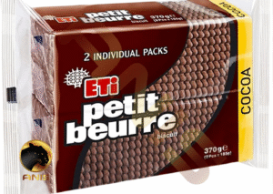 بیسکویت پتی بور شکلاتی 370 گرمی اتی Eti